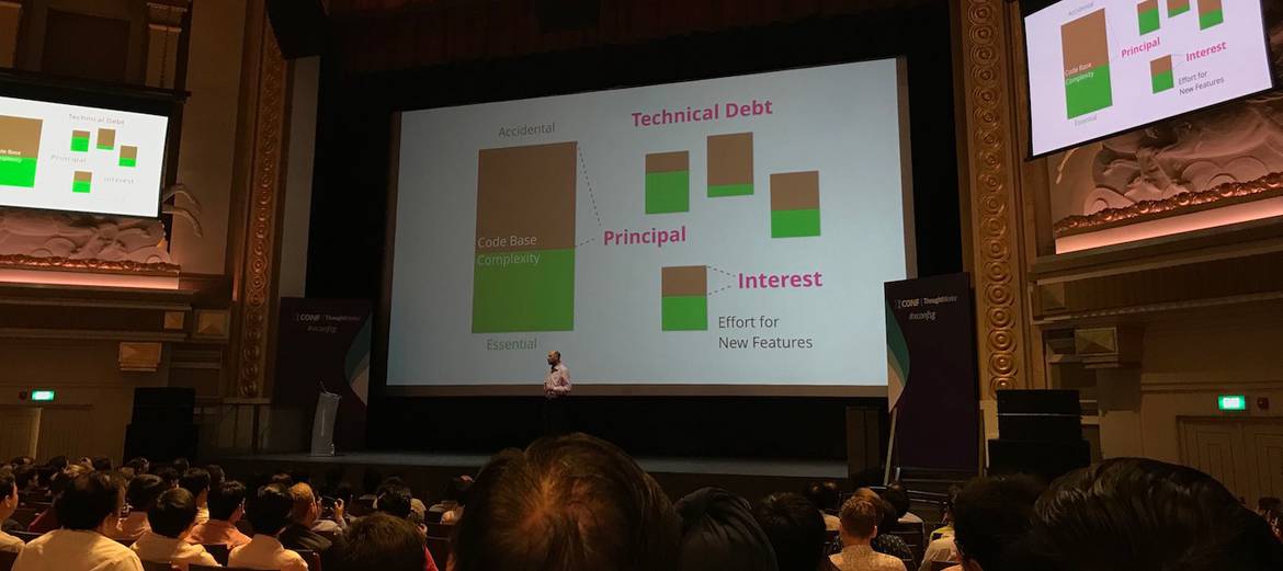 Technical Debt: we can choose to start paying it off, or incur more interest.